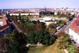 Blick vom Wasserturm Süd